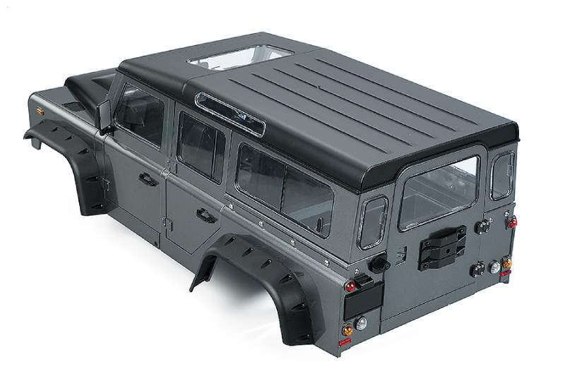 FASTRAX 1/10 RANGER XL HARD BODY & INTERIOR SET 313MM - GREY